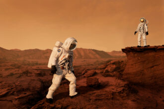 human being on mars