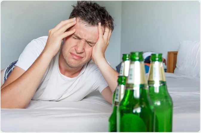 Alcohol change is one of the signs of hangover.